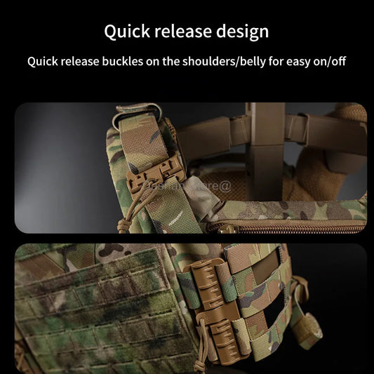 Chaleco Táctico Outdoor 3.0 K19 Plate Carrier
